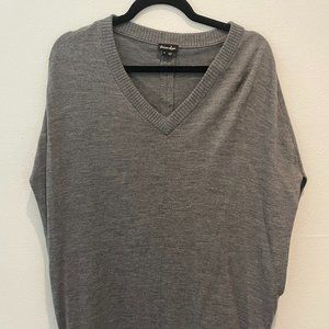 Grey Knit Sweater Dress Size M